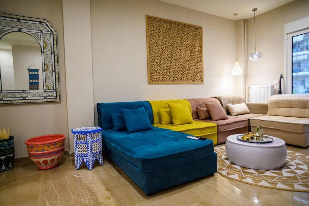 Boho 2 Bdr Luxury Meets The East Apartment เอเธนส์ ภายนอก รูปภาพ